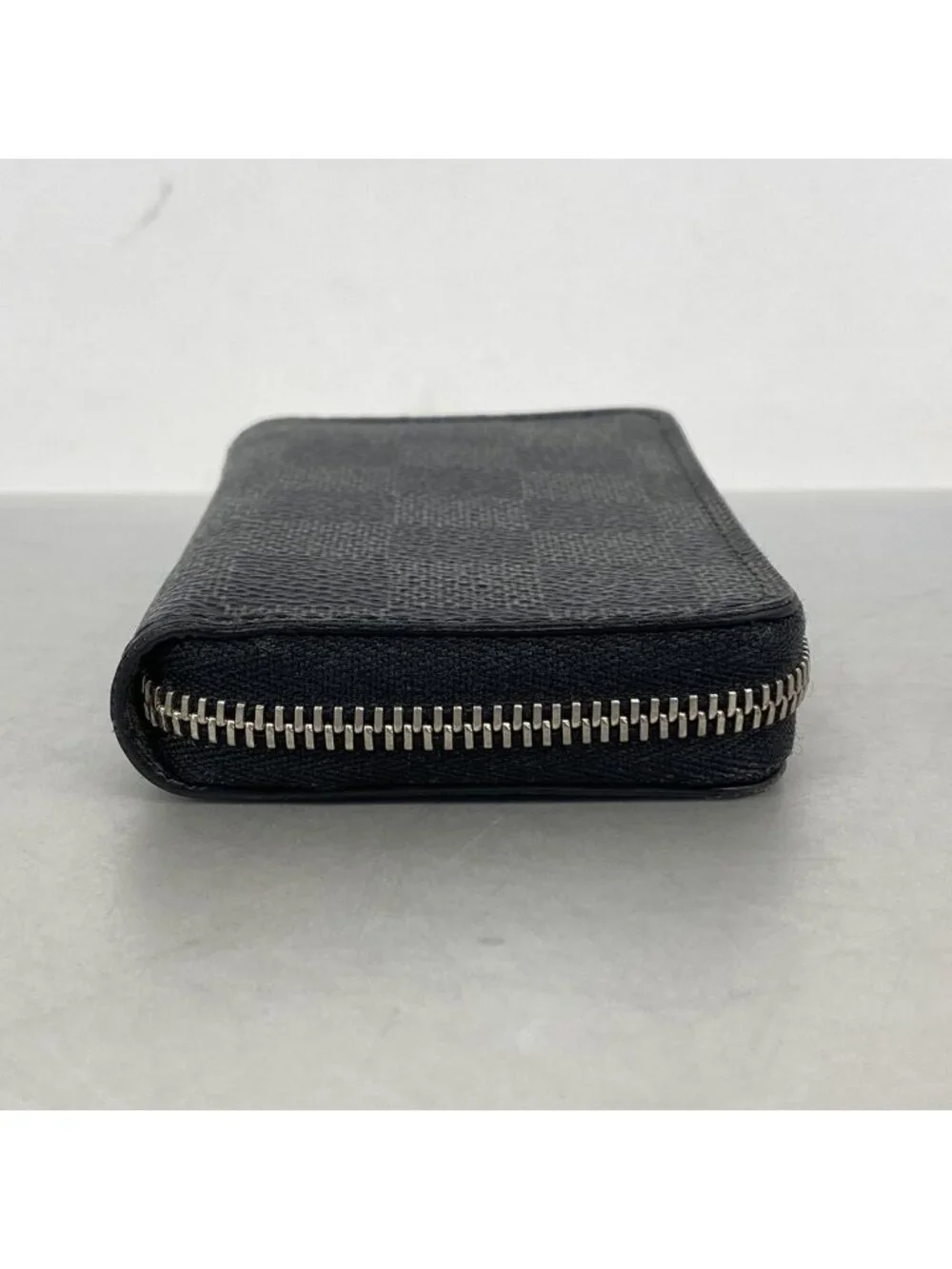 Louis Vuitton Damier Graphite Zippy Coin Purse Black
